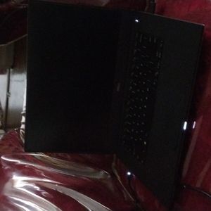 Dell Laptop Silver With Chrome Trim And Cuts